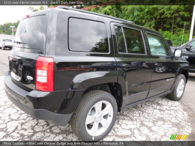 Black / Dark Slate Gray 2016 Jeep Patriot Latitude 4x4