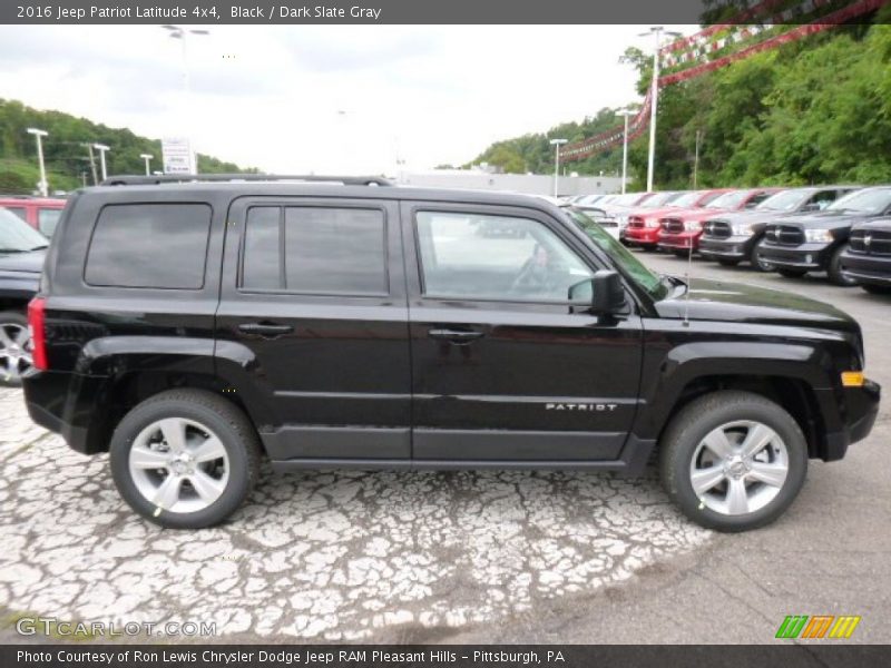 Black / Dark Slate Gray 2016 Jeep Patriot Latitude 4x4