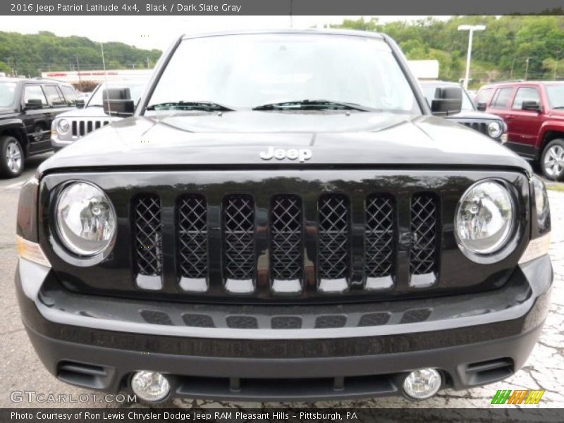 Black / Dark Slate Gray 2016 Jeep Patriot Latitude 4x4