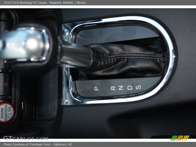 Magnetic Metallic / Ebony 2016 Ford Mustang V6 Coupe