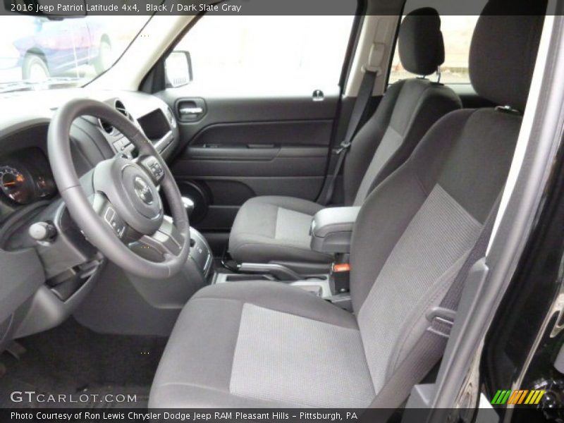  2016 Patriot Latitude 4x4 Dark Slate Gray Interior