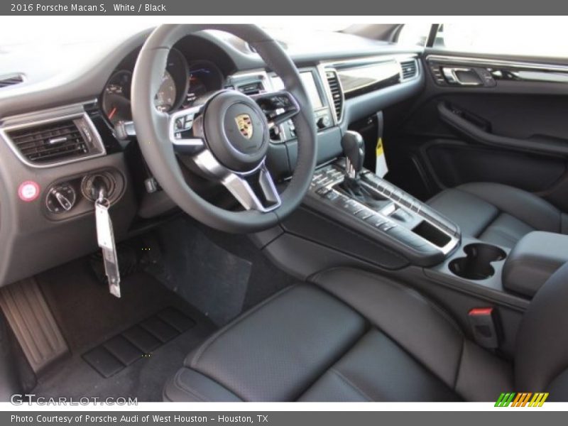 White / Black 2016 Porsche Macan S