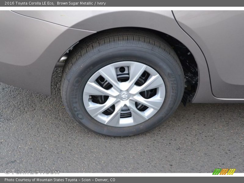 Brown Sugar Metallic / Ivory 2016 Toyota Corolla LE Eco