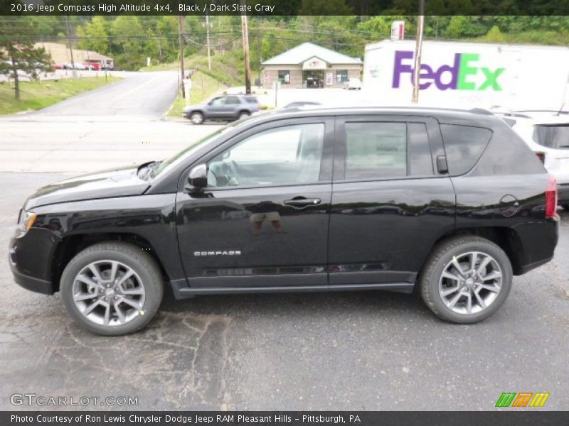 Black / Dark Slate Gray 2016 Jeep Compass High Altitude 4x4