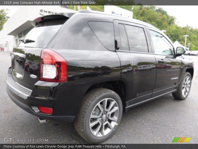 Black / Dark Slate Gray 2016 Jeep Compass High Altitude 4x4