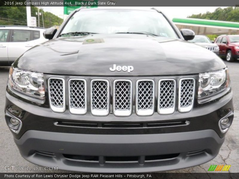 Black / Dark Slate Gray 2016 Jeep Compass High Altitude 4x4