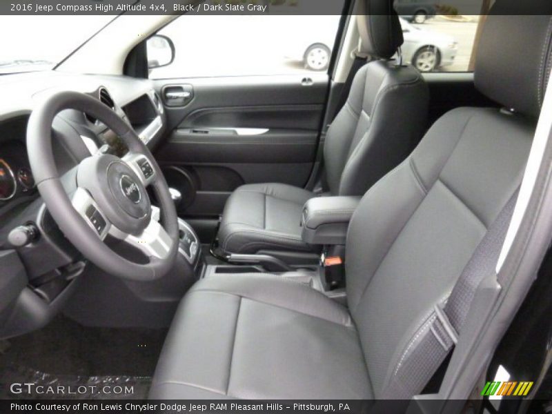  2016 Compass High Altitude 4x4 Dark Slate Gray Interior