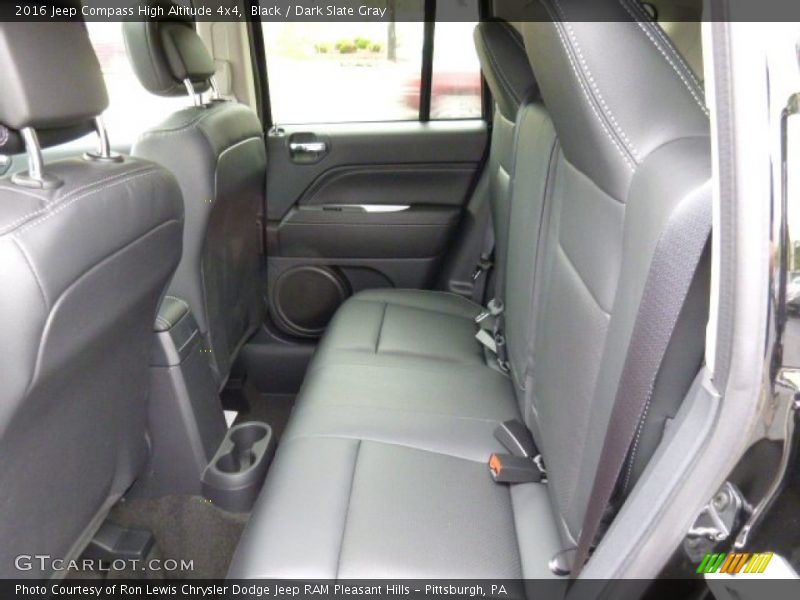 Black / Dark Slate Gray 2016 Jeep Compass High Altitude 4x4