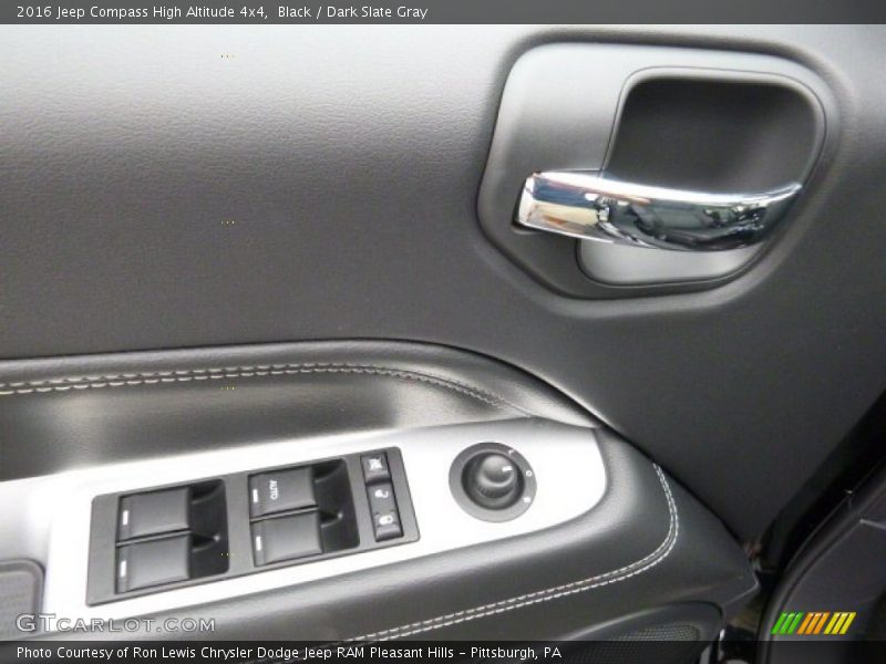Black / Dark Slate Gray 2016 Jeep Compass High Altitude 4x4