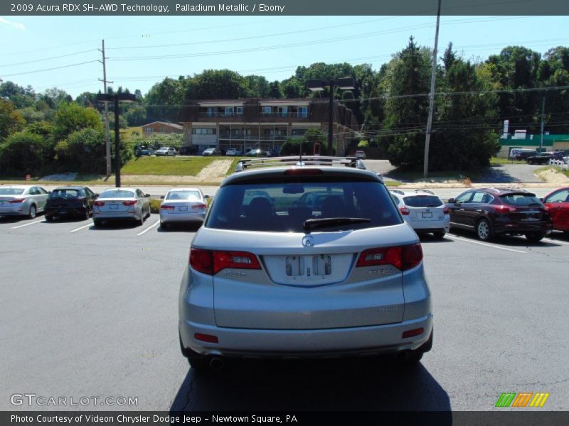 Palladium Metallic / Ebony 2009 Acura RDX SH-AWD Technology