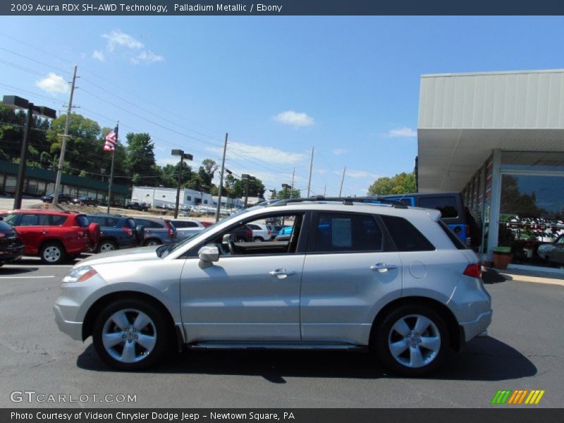 Palladium Metallic / Ebony 2009 Acura RDX SH-AWD Technology