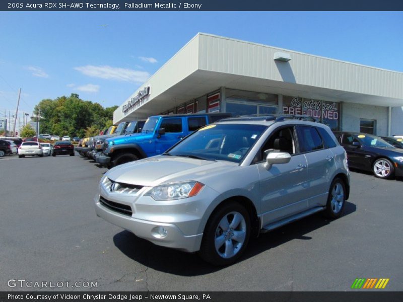 Palladium Metallic / Ebony 2009 Acura RDX SH-AWD Technology
