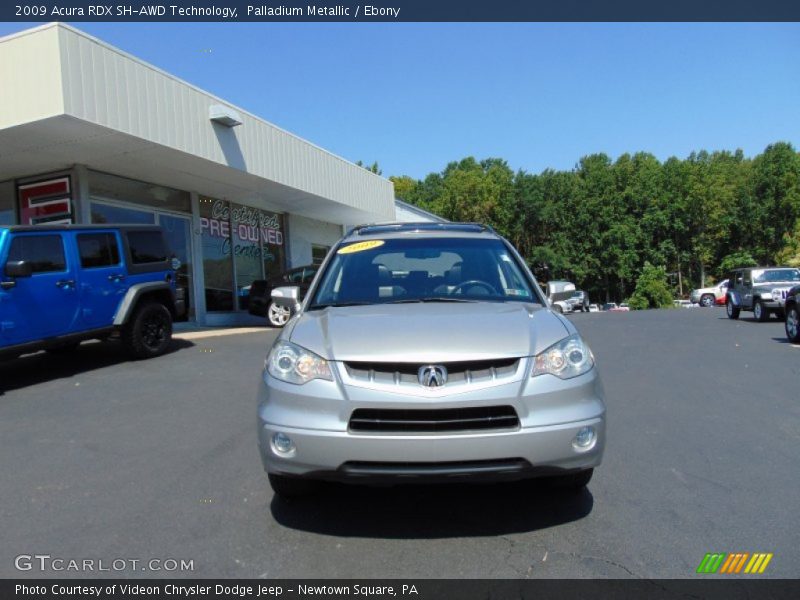 Palladium Metallic / Ebony 2009 Acura RDX SH-AWD Technology