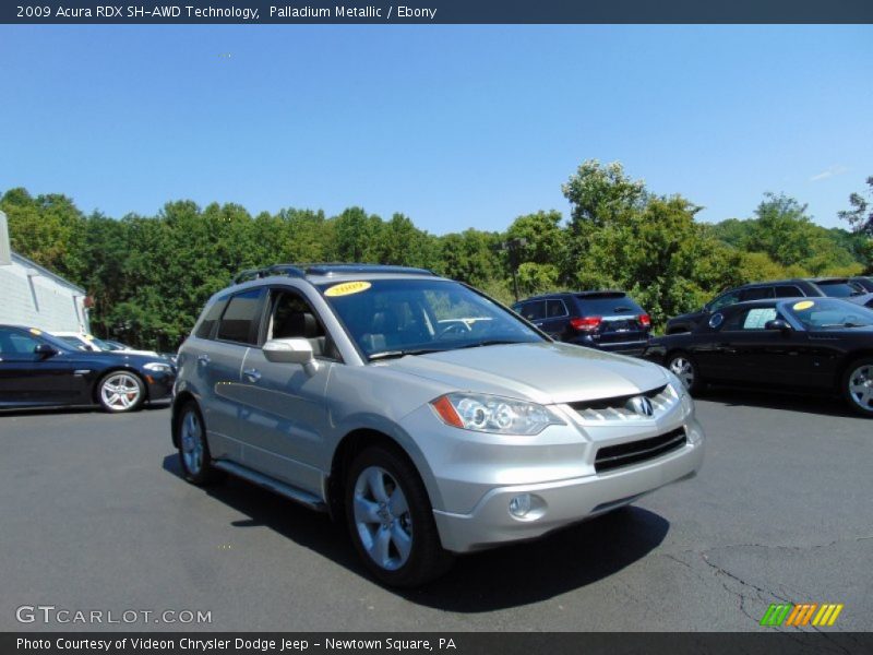 Palladium Metallic / Ebony 2009 Acura RDX SH-AWD Technology