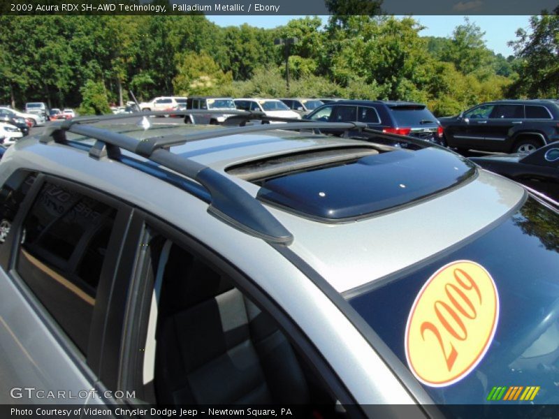 Palladium Metallic / Ebony 2009 Acura RDX SH-AWD Technology