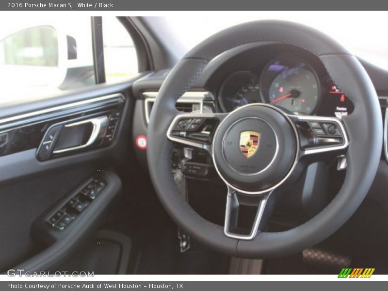 White / Black 2016 Porsche Macan S