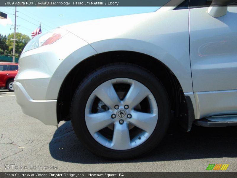 Palladium Metallic / Ebony 2009 Acura RDX SH-AWD Technology