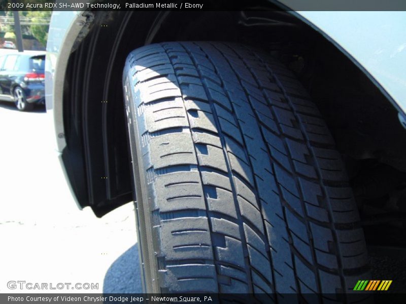 Palladium Metallic / Ebony 2009 Acura RDX SH-AWD Technology