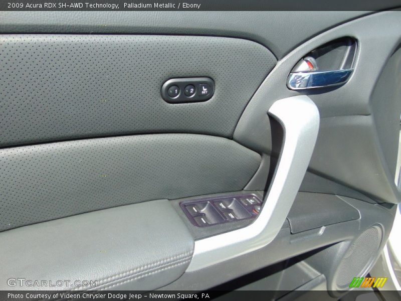 Palladium Metallic / Ebony 2009 Acura RDX SH-AWD Technology