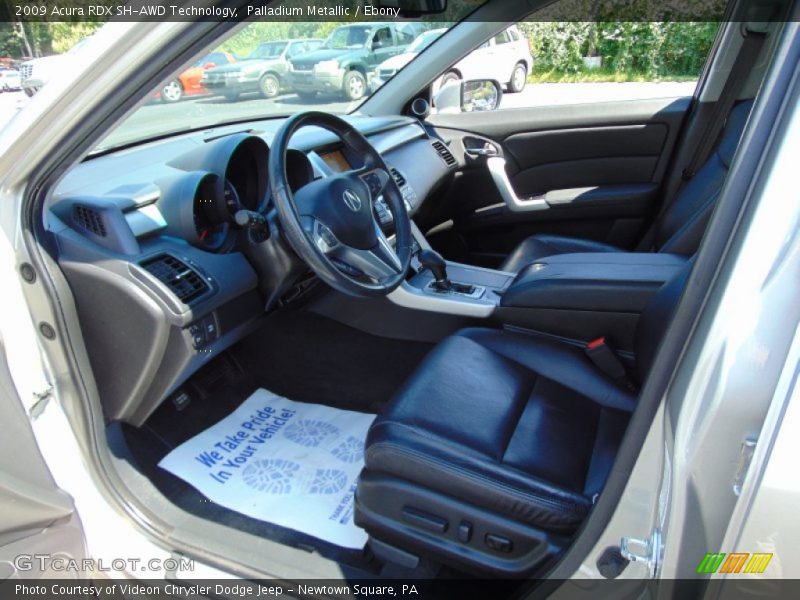 Palladium Metallic / Ebony 2009 Acura RDX SH-AWD Technology