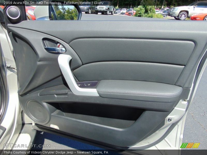 Palladium Metallic / Ebony 2009 Acura RDX SH-AWD Technology