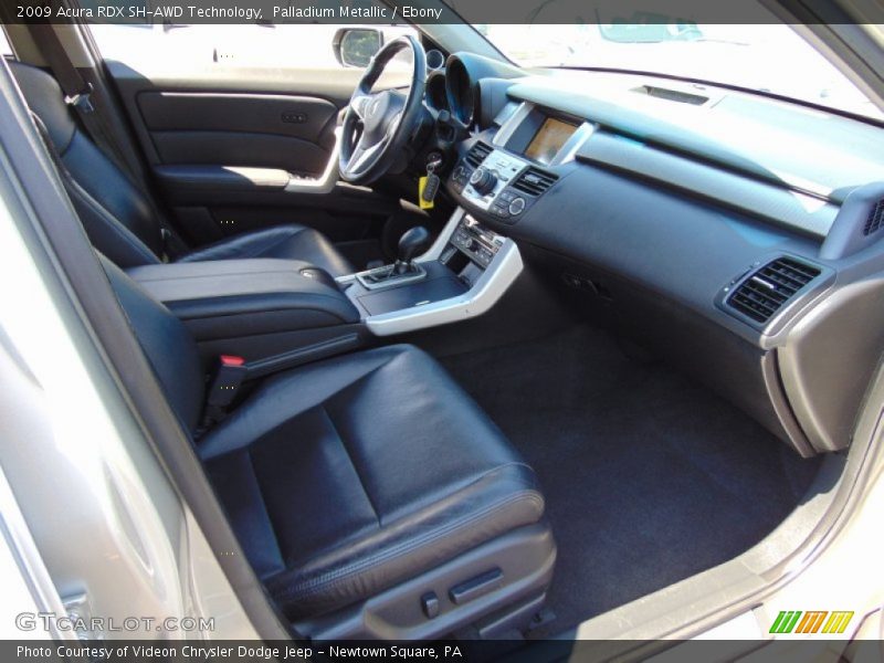 Palladium Metallic / Ebony 2009 Acura RDX SH-AWD Technology