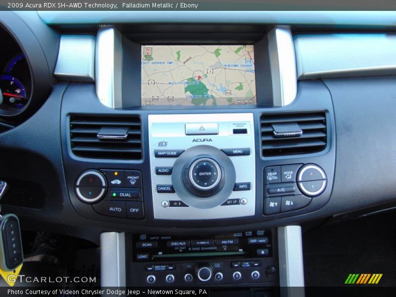 Palladium Metallic / Ebony 2009 Acura RDX SH-AWD Technology