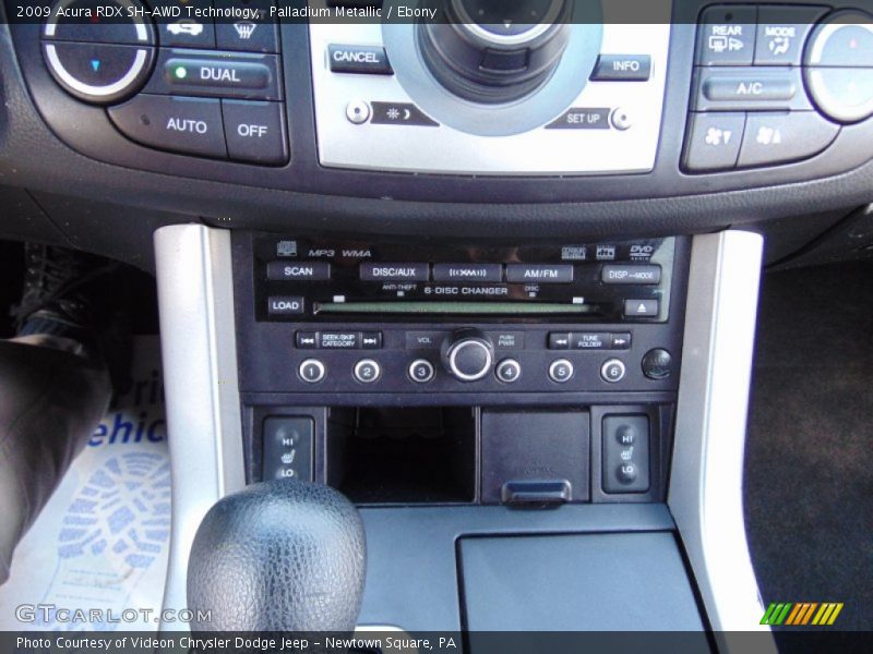 Palladium Metallic / Ebony 2009 Acura RDX SH-AWD Technology