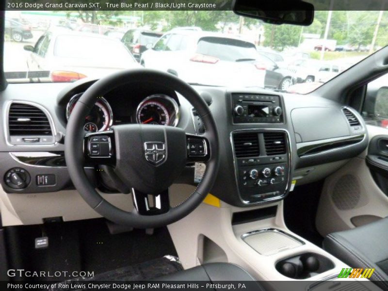 Dashboard of 2016 Grand Caravan SXT