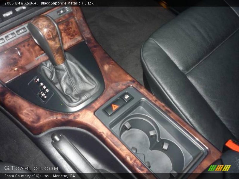 Black Sapphire Metallic / Black 2005 BMW X5 4.4i