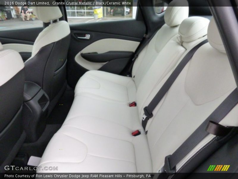 Rear Seat of 2016 Dart Limited