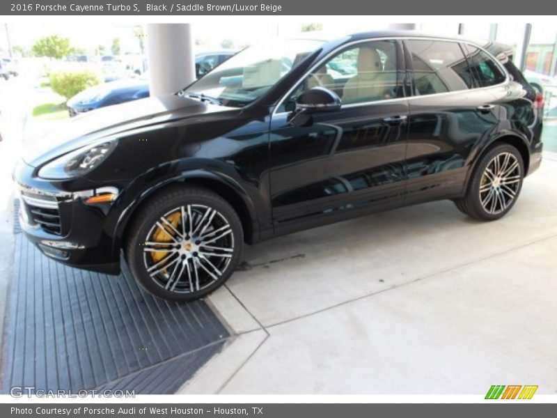  2016 Cayenne Turbo S Black