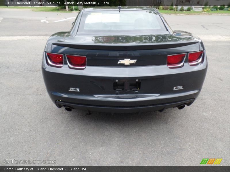 Ashen Gray Metallic / Black 2013 Chevrolet Camaro LS Coupe