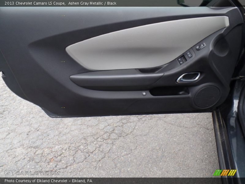 Ashen Gray Metallic / Black 2013 Chevrolet Camaro LS Coupe