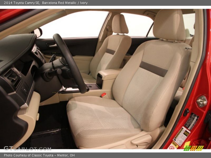  2014 Camry SE Ivory Interior