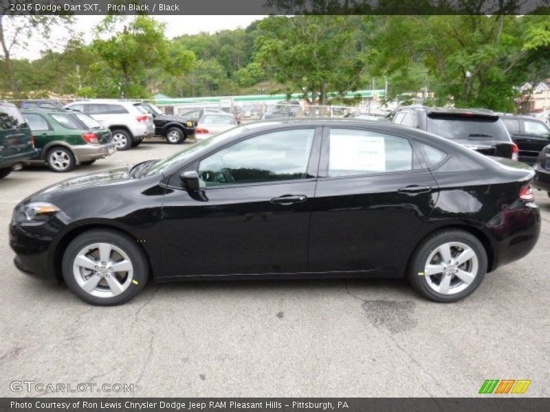 Pitch Black / Black 2016 Dodge Dart SXT