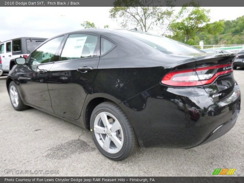 Pitch Black / Black 2016 Dodge Dart SXT