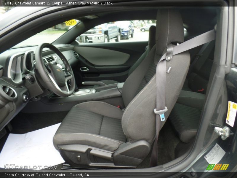 Ashen Gray Metallic / Black 2013 Chevrolet Camaro LS Coupe