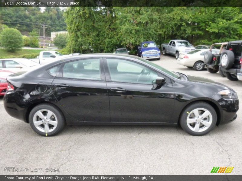 Pitch Black / Black 2016 Dodge Dart SXT