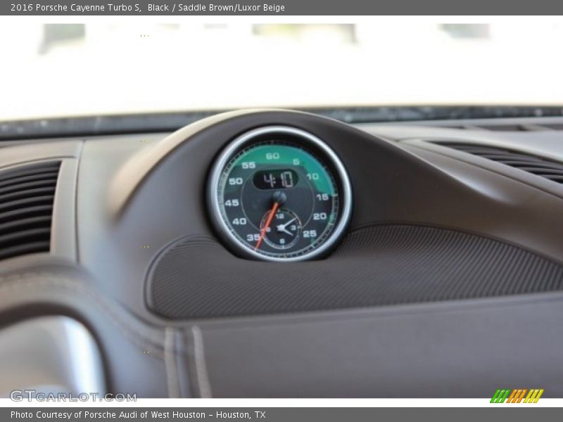  2016 Cayenne Turbo S Turbo S Gauges