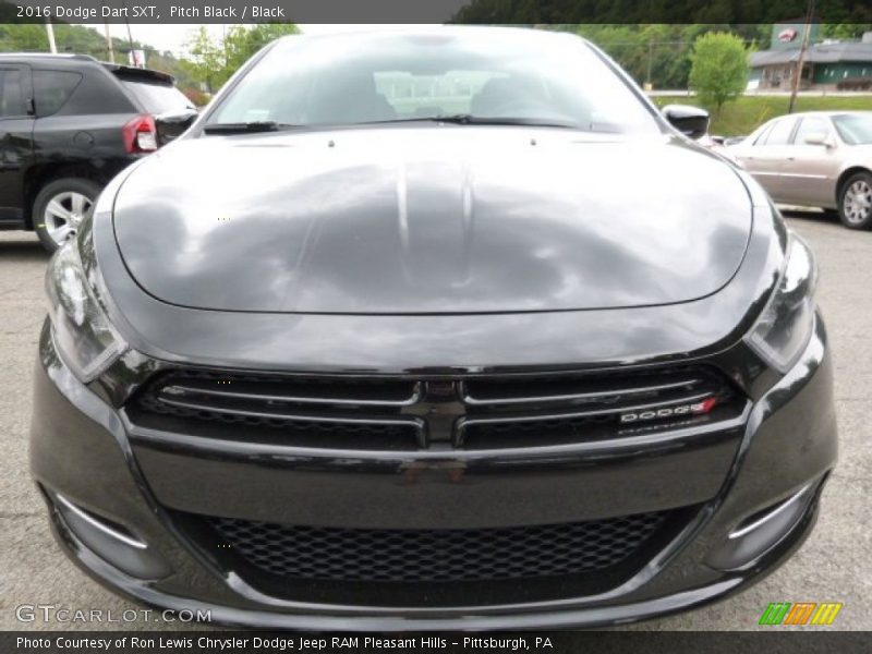 Pitch Black / Black 2016 Dodge Dart SXT