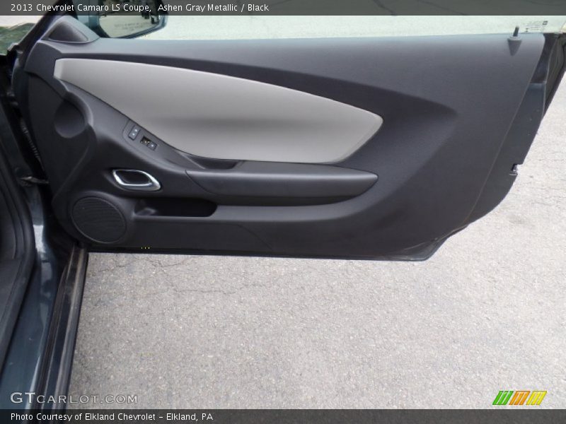 Ashen Gray Metallic / Black 2013 Chevrolet Camaro LS Coupe