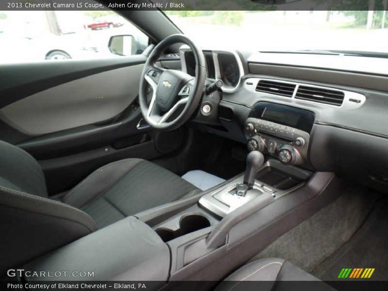 Ashen Gray Metallic / Black 2013 Chevrolet Camaro LS Coupe
