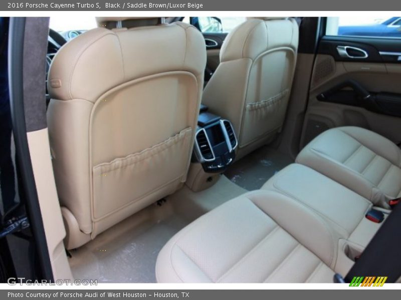 Rear Seat of 2016 Cayenne Turbo S