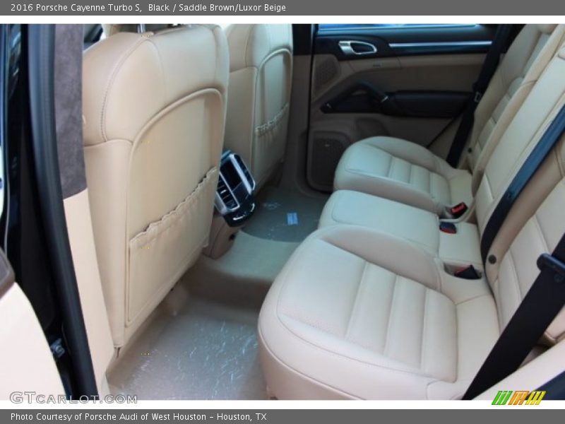 Rear Seat of 2016 Cayenne Turbo S