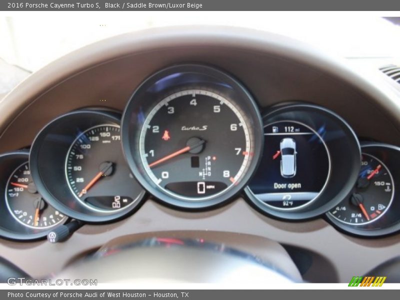  2016 Cayenne Turbo S Turbo S Gauges