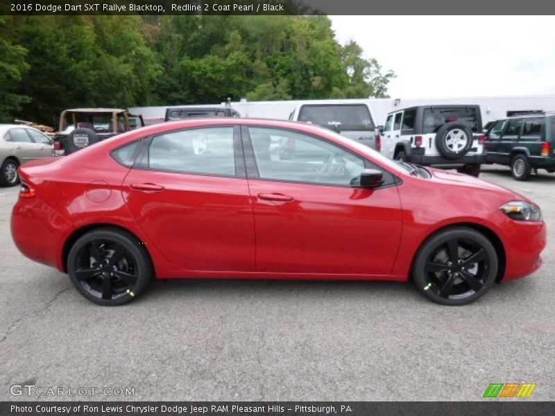 Redline 2 Coat Pearl / Black 2016 Dodge Dart SXT Rallye Blacktop