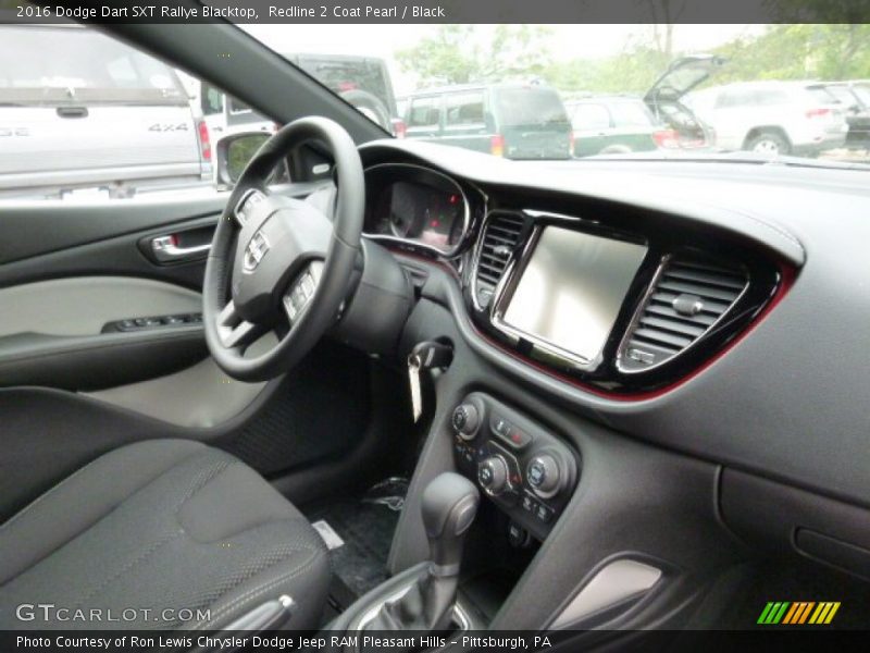 Redline 2 Coat Pearl / Black 2016 Dodge Dart SXT Rallye Blacktop