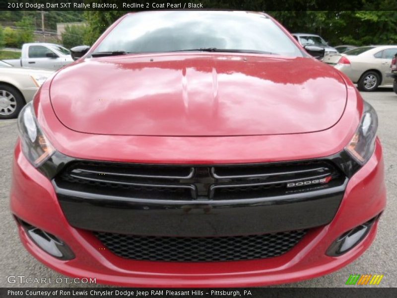 Redline 2 Coat Pearl / Black 2016 Dodge Dart SXT Rallye Blacktop