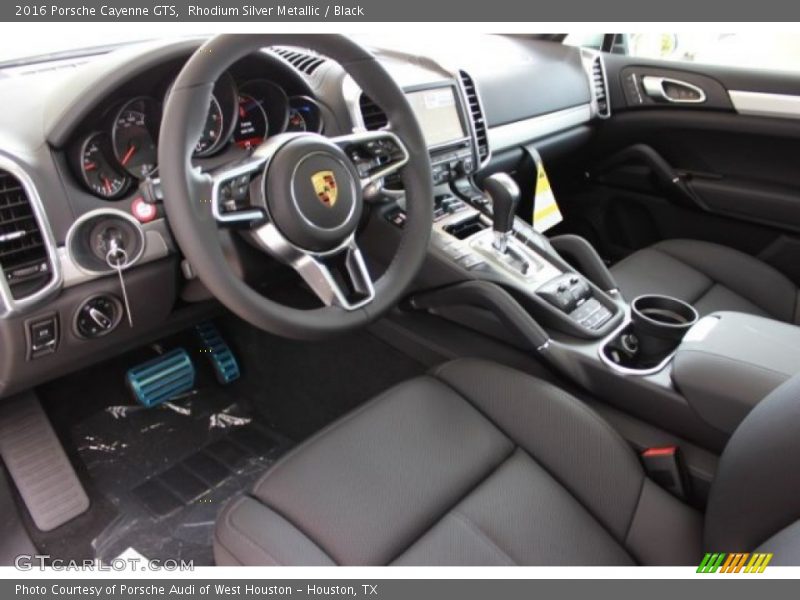 Black Interior - 2016 Cayenne GTS 